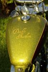 A metal flake festett tank